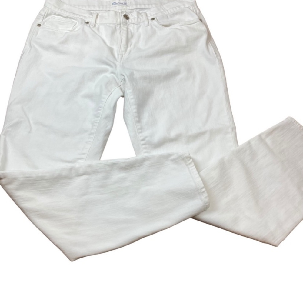 Madewell White Skinny Jeans, 29